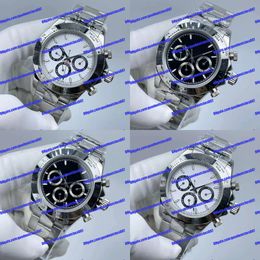 4 model high-quality luxury men's designer watch 40mm 126520 116520 116500 white dial mechanical automatic movement men's sports watch black watch sapphire crystal