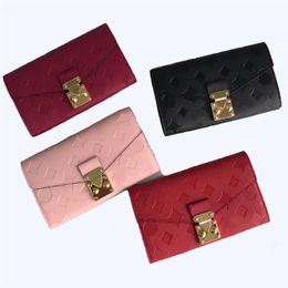 Fashion flowers designer wallets luxurys Men Women leather bags High Quality Classic Letters Key coin Purse With Box Plaid card ho317j