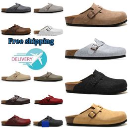 Designer slippers sandal winter slides sliders men womens Suede Snake Leather slide Buckle Strap slipper shoes sandals size 36-45