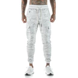 GODLIKEU Summer Mens Cargo Pants Camo Winter Casual White Camouflage Fitness Sport Training Trousers331m