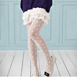 Socks & Hosiery Women Sexy Tights Sheer Lace Big Dot Pantyhose Dots Black White254r