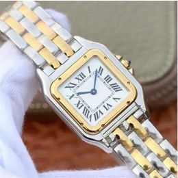 Fashion Man Woman Watch Classic Square Design Stainless Steel Mens Watches Quartz Movement Lady Dress Wristwatches Clock 023002