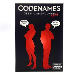 Wholesales Codenames Deep Undercover 2.0 Card Game Night Party Board Game for Adults