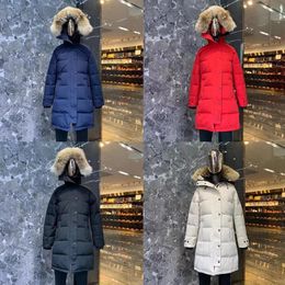 Designer Mens jackets fur hooded down parkas thich Man women winter outwear coats Jassen Chaquetas XS-3XL221Q