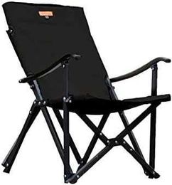 Camp Furniture Camping Aluminum High Armchair Lightweight Folding Chair with Pocket Portable Outdoor Chair with Carry Bag for Camping P HKD230909