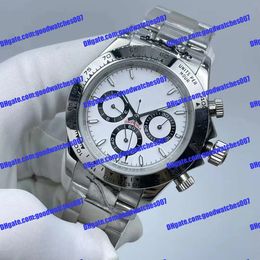 2023 new model With original box luxury mens watches 116503 126520 126503 40mm black dial Stainless steel watch ring automatic movement men's sport wristwatches