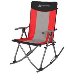 Camp Furniture Camping Rocking Chair Red Outdoor Furniture Foldable Beach HKD230909