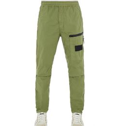 ST-2298 Thin Slacks Men's Micro-elastic Straight Pants Light Casual Breathable Youth Jogger Pants243S