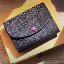 M41939 ROSALIE COIN PURSE Mini Pochette Short Wallet Women Compact Card Holders Exotic Leather Emilie Sarah Victorine s 41939257A