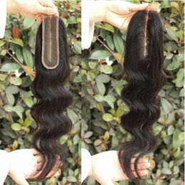 2x6 Lace Closure Straight Body Wave Long Middle Part Way Brazilian Pervian Maylasiian Virgin Human Hair Raw Virgin Indian Straight252l