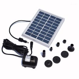 Solar Fountain Pump Water 9V 2W Power Decorative Pumps 150L H Pump1 Furniture Accessories319E