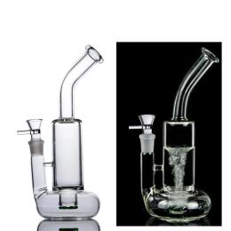 Glass hookahs beaker bongs Bubbler Tornado fuction Lifebuoy Base Cyclone Percolator Water Pipes 18 mm joint dab rig ZZ