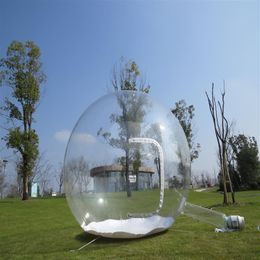 3M Inflatable Bubble Tent Large DIY House Outdoor Games Home Backyard Camping Transparent Tent for Children with Air Blower302l