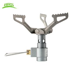 BRS Titanium Gas Stove Outdoor Camping Cooking Ultralight Burner Furnace Only 25g BRS-3000T2255