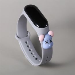LED-Touchscreen-Armbanduhren, super Qualität und wettbewerbsfähiger Sport, für Kinder, Jungen und Mädchen, elektronische Cartoon-Figur, niedlich, W355S