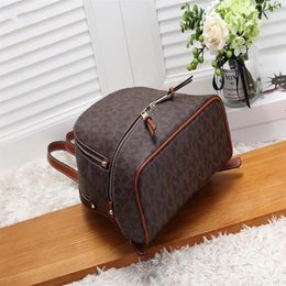 Brand 2023 Mens backpacks Women's Handbag leather Design bags fashion brown letter Crossbody bag 27x14x129CM2047