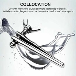 Sex Toys Massager Adjustable Urethral Dilator Insert Sounding Rods Penis Plug Masturbator Men Urethra Steel Eye Stimulate Toy for