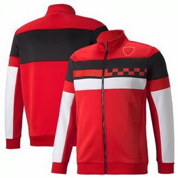 F1 Jacket 2021 Logo Sweater F1 Racing Suit Team Commemorative Edition Plus Size Sportswear Formula 1 Racing Suit Custom246g