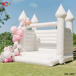 outdoor activities 13x13ft-4x4m Inflatable Wedding Bounce white House Birthday party Jumper Bouncy Castle293e