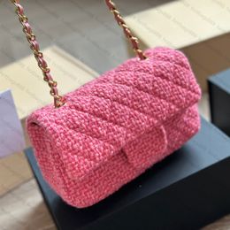 Women Chains Woollen Bags Fashion Shoulder Designer Brand Bag Totes Crossbody Luxury Handbags High Quality Bag Women Letter Purse Phone Wallet