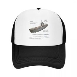 Ball Caps German U-Boat Type VII C Kriegsmarine In Baseball Cap Party Hats Boonie Trucker For Men Women'S