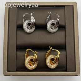 designer earrings for woman jewelry woman With box 20 choices C Letter Super quality designer jewelry earrings diamond earrings