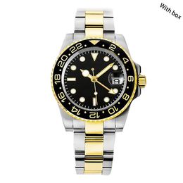 mens watch designer watches aaa quality 8215 movement 40mm 904L automatic Folding buckle sapphire Waterproof ceramic bezel Montre de luxe dhgate wristwatches gift