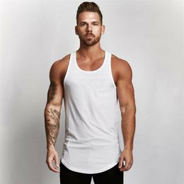 Men's Tank Tops Gym Singlets - Fitness Top For Bodybuilding And Stringer Sports Muscle Vest 6 Colors M-XXL290H