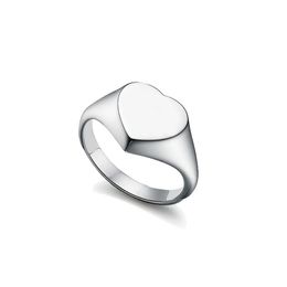 Fashion Designer Signet Band Rings size 5 6 7 8 9 silver Classic Letter Simple Earrings Initial Womens Ladies Jewellery Earring for 240n