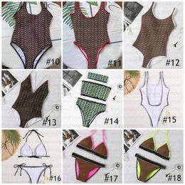 Mix 20 styles Swimsuit Classics Brown Bikini Set Women Fashion Swimwear IN Stock Bandage Sexy Bathing Suits With pad tags334s