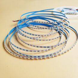 3mm Width 12V 2835 LED Flexible Strip Light Tape Rope Narrow PCB IP20 Non Waterproof 180LEDs/m Super Bright for Cabinet Kitchen Ceiling Lighting