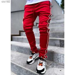 GODLIKEU Cargo Pants Spring And Autumn Men's Stretch Multi-Pocket Reflective Straight Sports Fitness Casual Trousers Joggers 3SJ5K