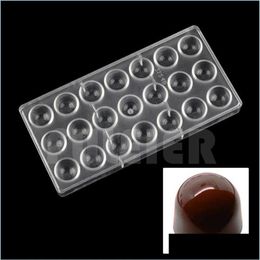 Baking Moulds Diy Homemade Chocolate Mold Big Size Classic Candy Polycarbonate Mods Plastic Baking Pastry Confectionery Tools 2206341S