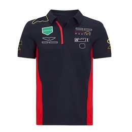 F1 T-shirt short-sleeved lapel POLO shirt 2022 casual team uniform Formula 1 racing uniform with the same style can be customized234l