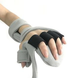 Fixed Finger Corrector Functional Fracture Rehabilitation Hand Wrist Splint Immobilizer Adjustable Resting Corrector Grey Fixed304295E