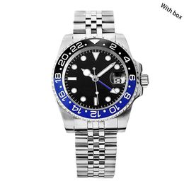 watch for men luxury machinery watch 40mm Sapphire stainless steel 904L round time mark luminous full-automatic Couple gift watch 8215 movement With box