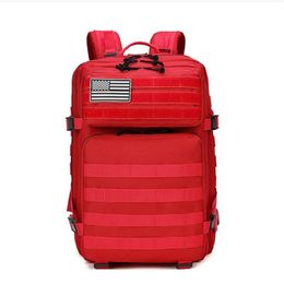 Outdoor Bags 45L Military Tactical Backpack Crossfit Gym Fitness Bag Man Hiking Camping Travel Rucksack Trekking Army Molle248l247C