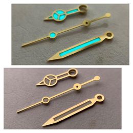 Watch Bands Modified Tool Pointer Accessories Adapted To NH35NH36 Automatic Machinery Japanese Blue Luminous Gold Needle