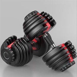 2020 US STOCK Weight Adjustable Dumbbell 5-52 5lbs Fitness Workouts Dumbbells tone your strength and build your muscles204V