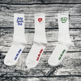 White 3Colors Real pics Socks Men Women Thin High socks color Sports219J