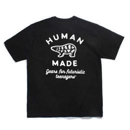 2021 New Human Made Duck T-shirt Dry Alls Flax Men Women High Quality Humanmade T Shirt Inside Tag Label X0726299Z