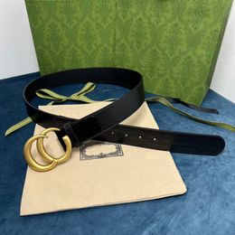 10A Black caiman trim genuine leather men belt belts for men highest quality women belt with green box 69698