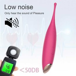 Sex Toy Massager Female G-spot Vibrator Soft Silicone Clitoral Stimulation Usb Charging Tease Massager Sex toy Vibrating Toys for Women