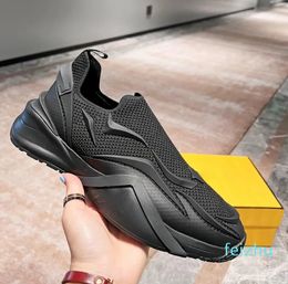 Black Beige Mesh Running Sneakers Shoes Platform neaker For Men Women Designers Casual Tennis Trainers