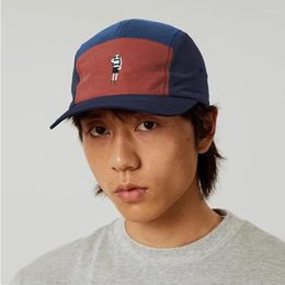 Ball Caps Korea Style Embroidery Mountain Climbing Baseball Hat Moisture Wicking Lightweight Adjustable Cap For Running Camping