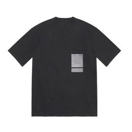 23ss Box logo Collabs men's t-shirts PRINTED POCKET TEE oversized design319W