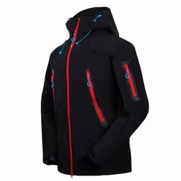 new Men HELLY Jacket Winter Hooded Softshell for Windproof and Waterproof Soft Coat Shell Jacket HANSEN Jackets Coats 01460237S
