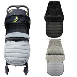 Sleeping Bags Winter Thick Warm Baby Sleepsack Envelope For born Infant Windproof Stroller Cushion Footmuff Pram 230909