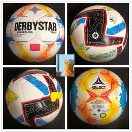 New top La Liga 22 23 Bundesliga League match soccer balls 2022 2023 Derbystar Merlin ACC football Particle skid resistance game t290M