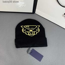 Beanie/Skull Caps New Retro Designer Beanie Caps Wool Knitting Bucket Hat Baseball Cap Fisherman Hats Sun Visor T230910